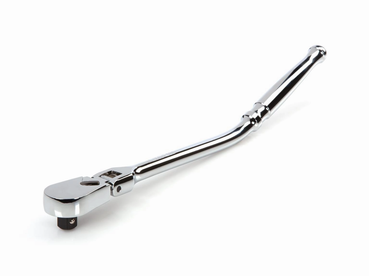 3/8 Inch Drive x 12 Inch Flex Head Bent Handle Ratchet