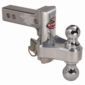 4-inch Aluminum Adjustable Drop Hitch