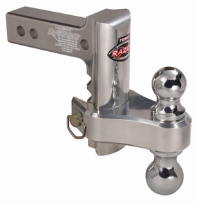 6-inch Aluminum Adjustable Drop Hitch
