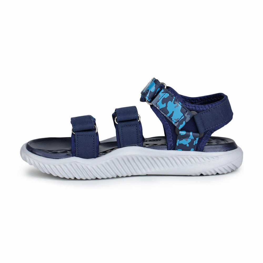 A-HA Casual Blue Sandals For Men STAMINA-9 By Liberty