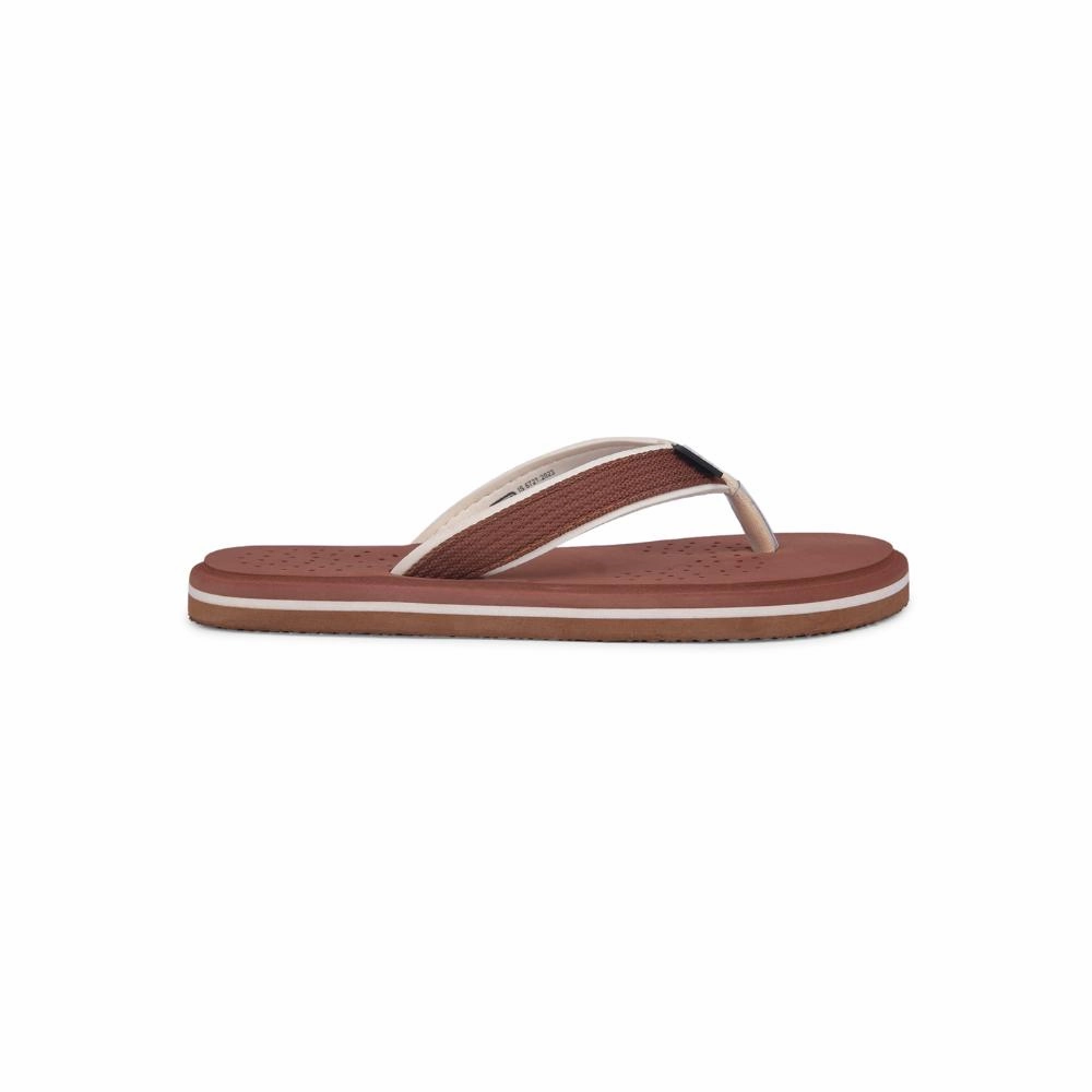 A-HA Casual Brown Flip Flop For Men CFL-1 By Liberty