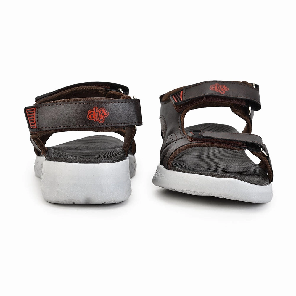 A-HA Casual Brown Sandals For Men LB183-5ME By Liberty