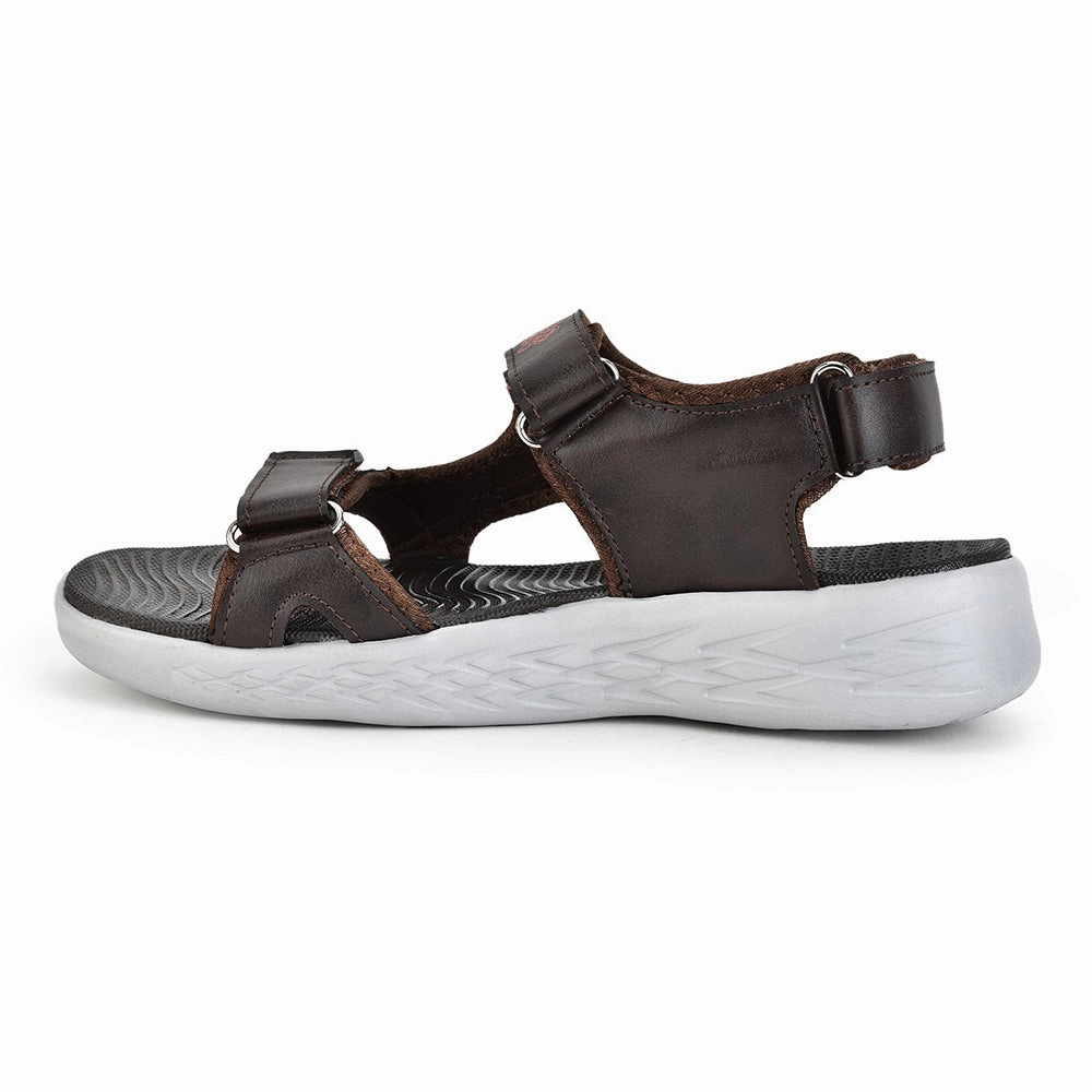 A-HA Casual Brown Sandals For Men LB183-5ME By Liberty