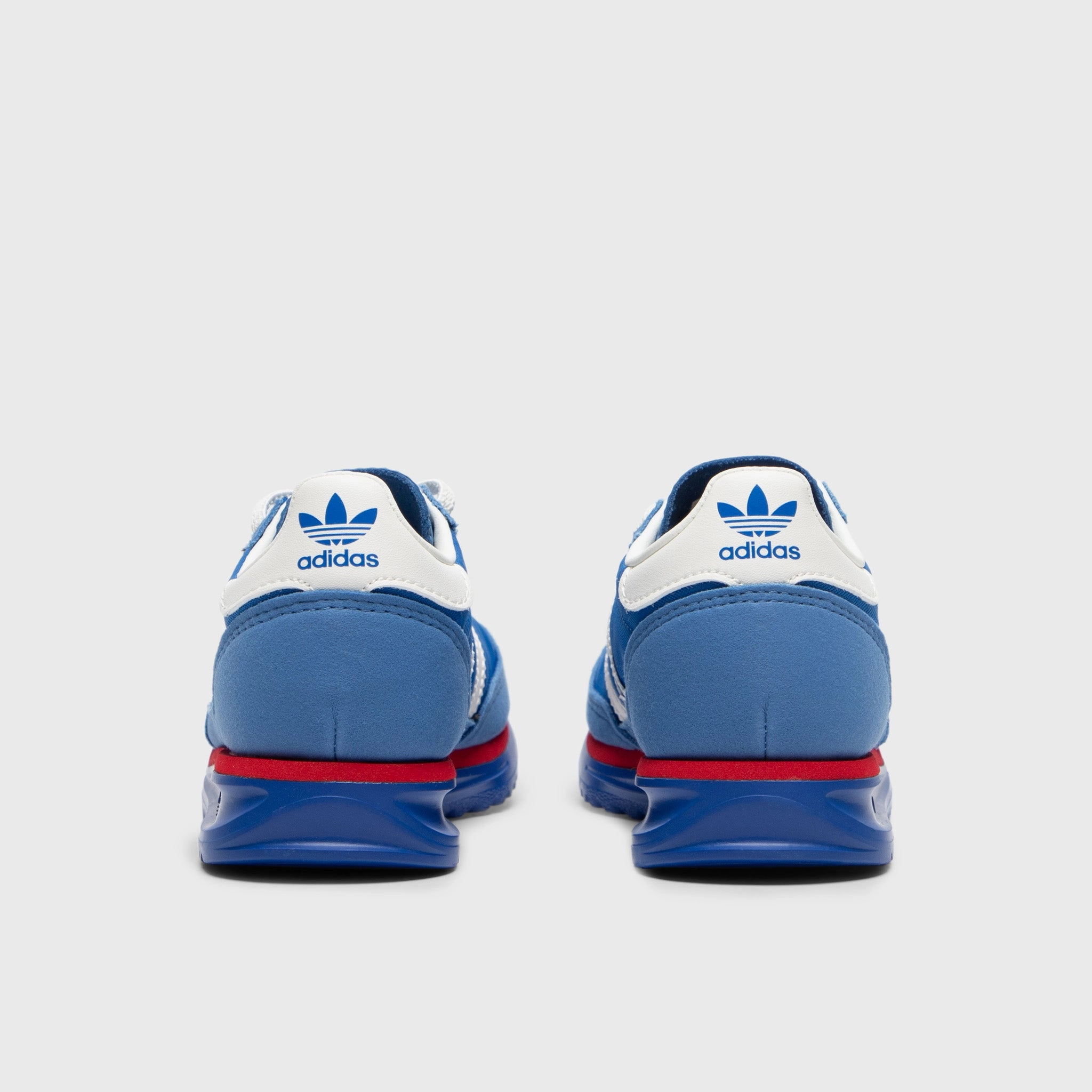 adidas Children's SL 72 Blue / Core White - Better Scarlet