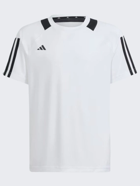 Adidas Sereno Kids Boys Sportswear T-Shirt White/Black