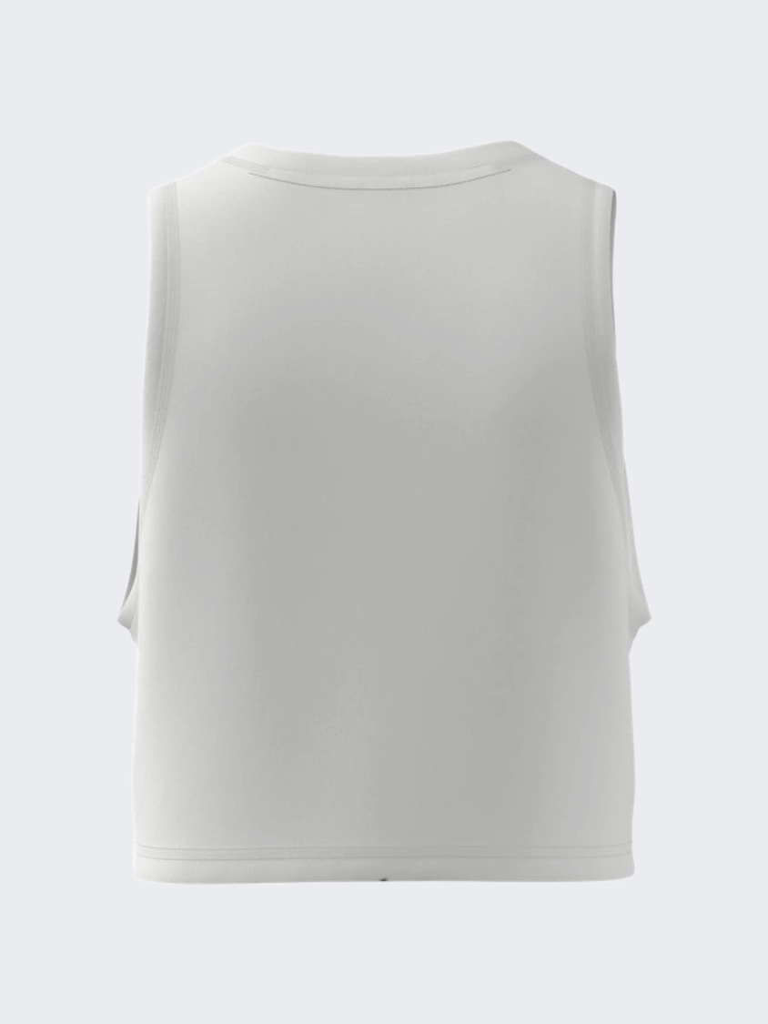 Adidas Train Essentials Boxy Workout Women Training Tank White