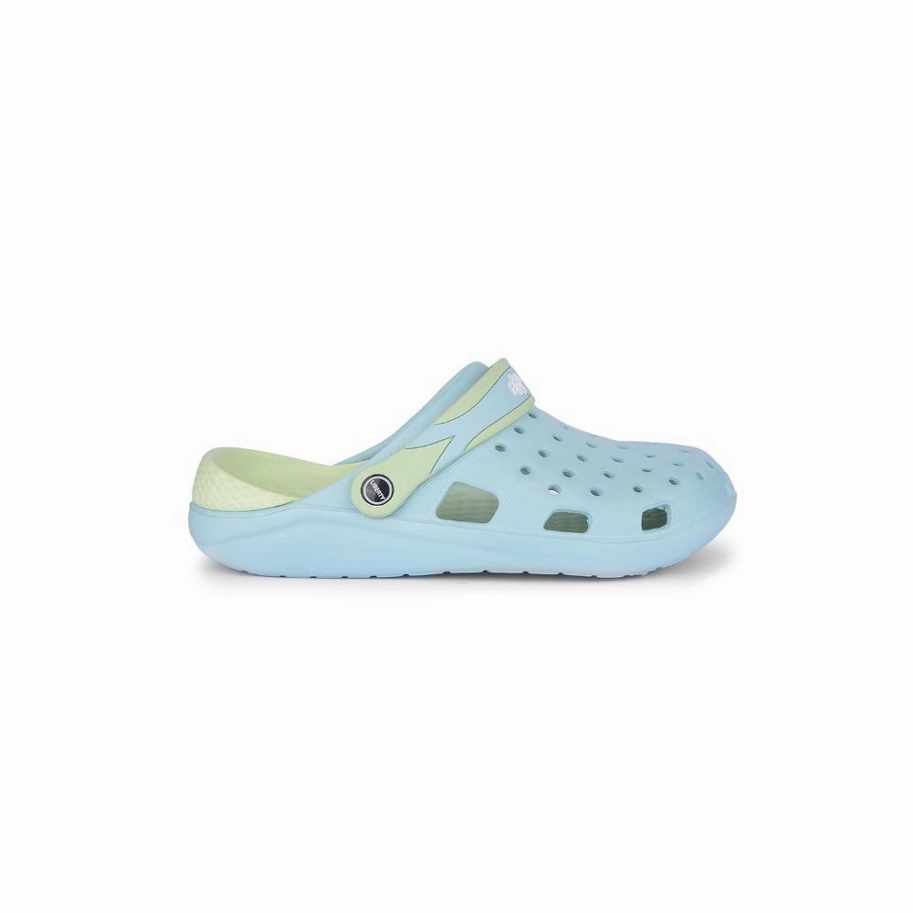 AHA By Liberty XT-801-1 Casual Clogs For Women(Sky Blue)