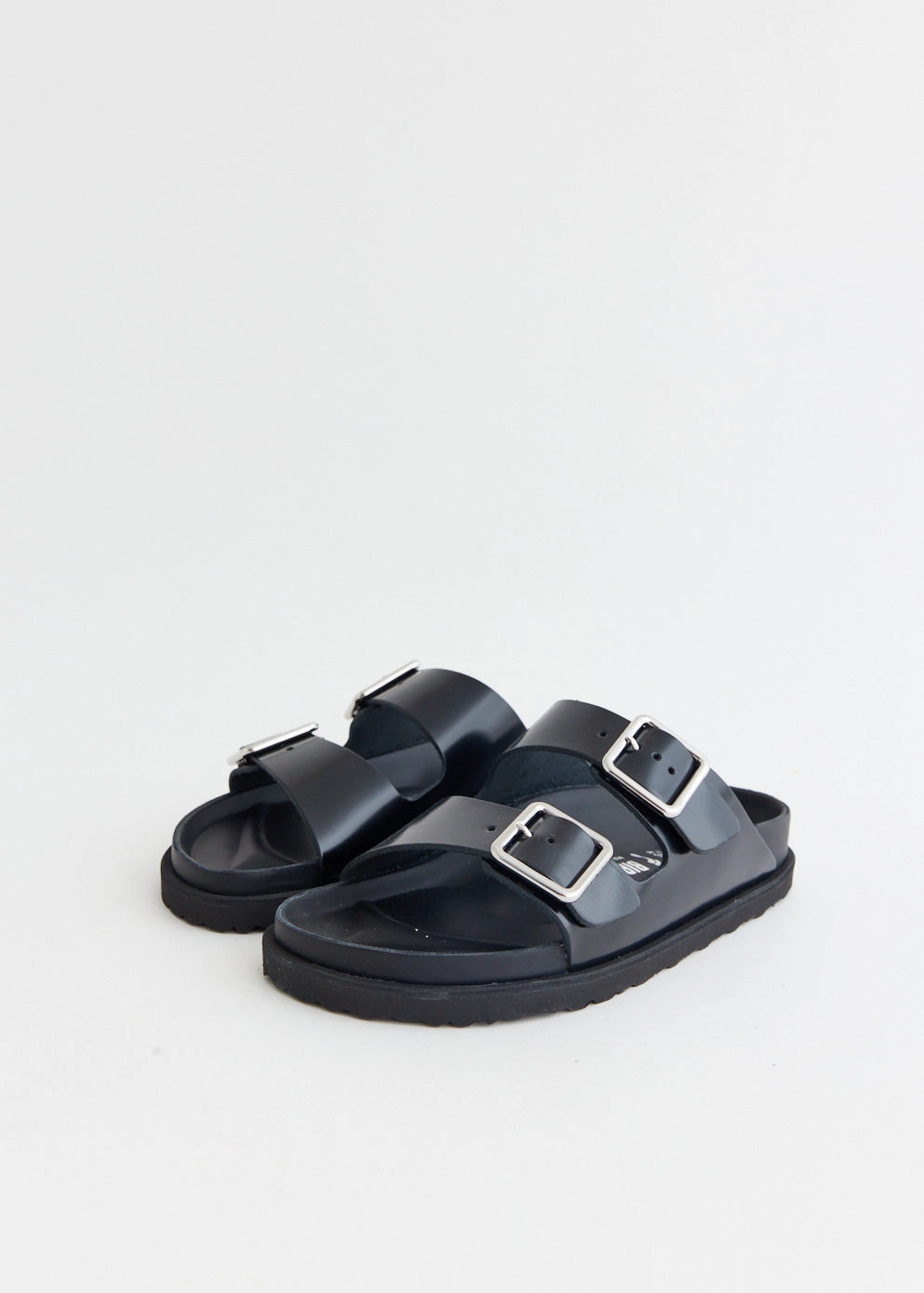 Arizona Shiny Leather Narrow Sandals