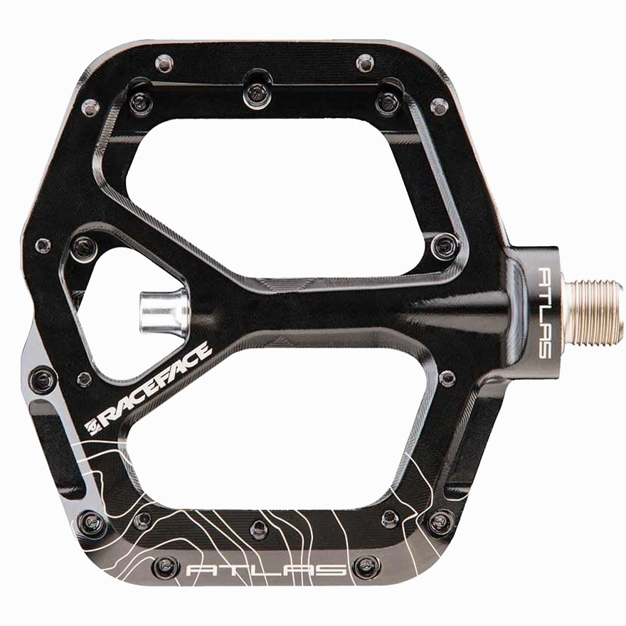 Atlas Platform Pedal 9/16 - Black
