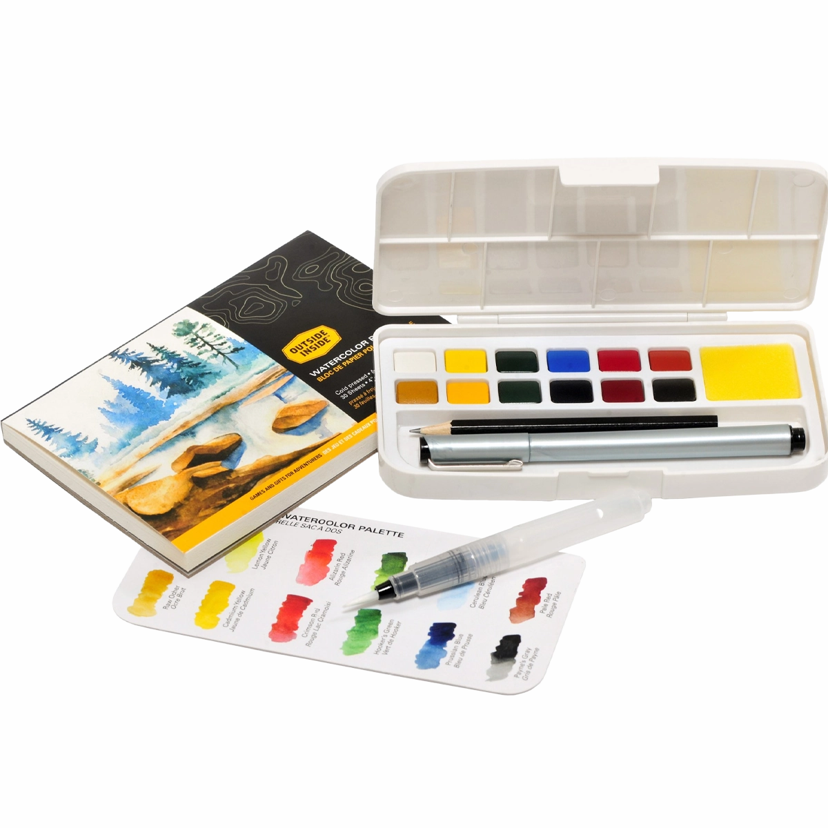 Backpack Watercolor Set