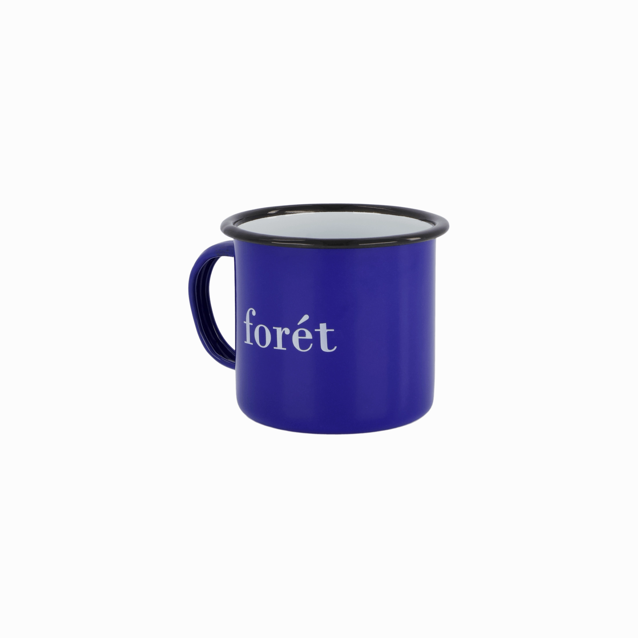 Bean Enamel Mug Blue