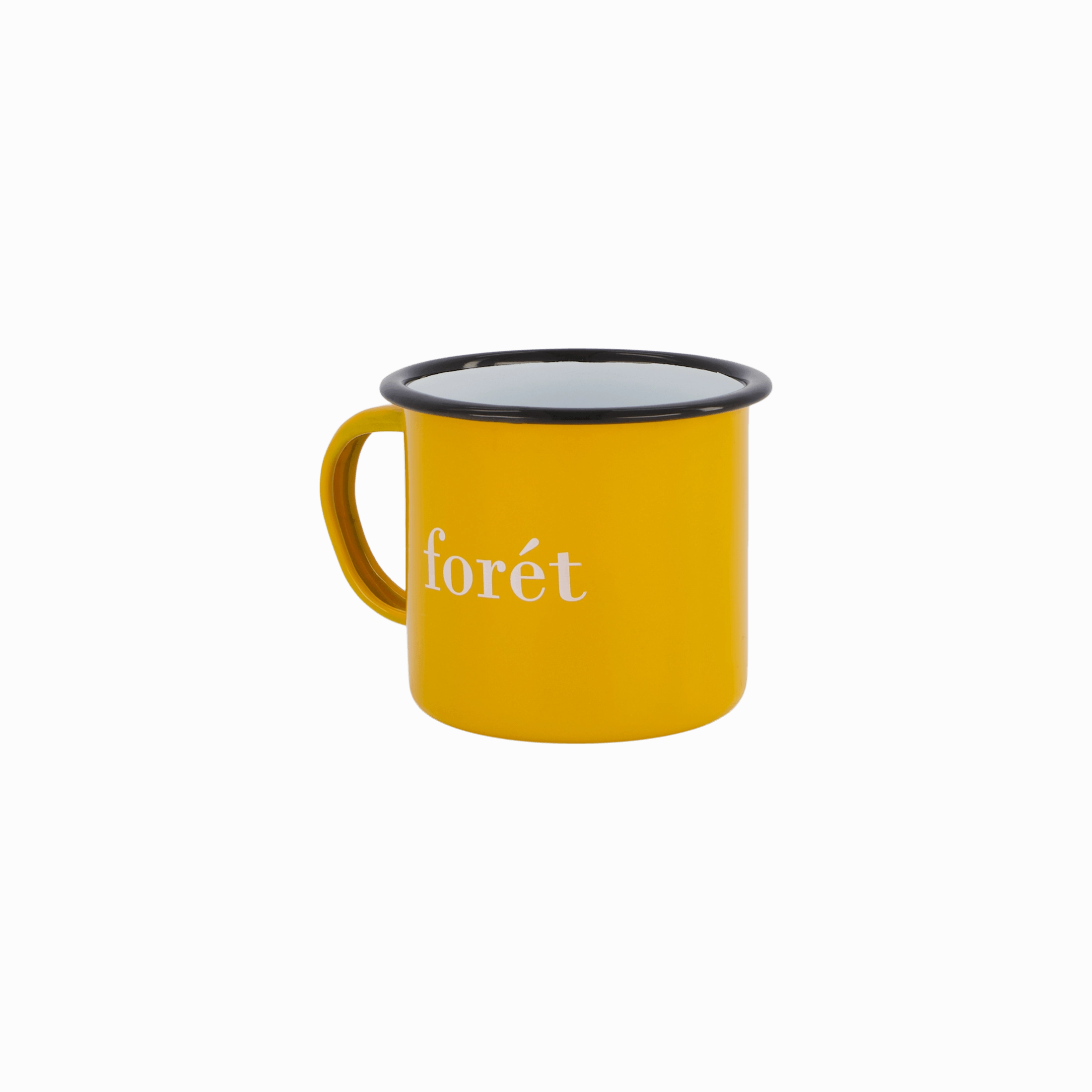 Bean Enamel Mug Yellow