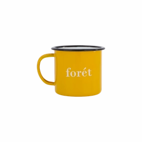Bean Enamel Mug Yellow