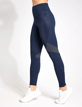 Dynamic Full Length Legging - Sky Captain