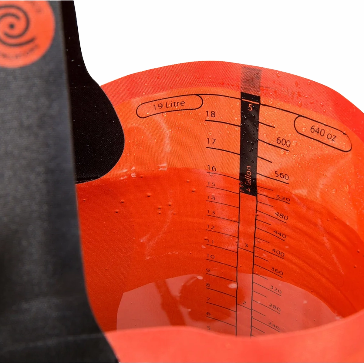 Folding Bucket 20L - Orange