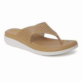Healers Casual Beige Flip Flop For Women JD-40 By Liberty