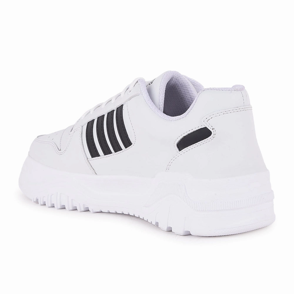 Leap7x Casual White Lacing Sneakers For Men JAXER-1E By Liberty