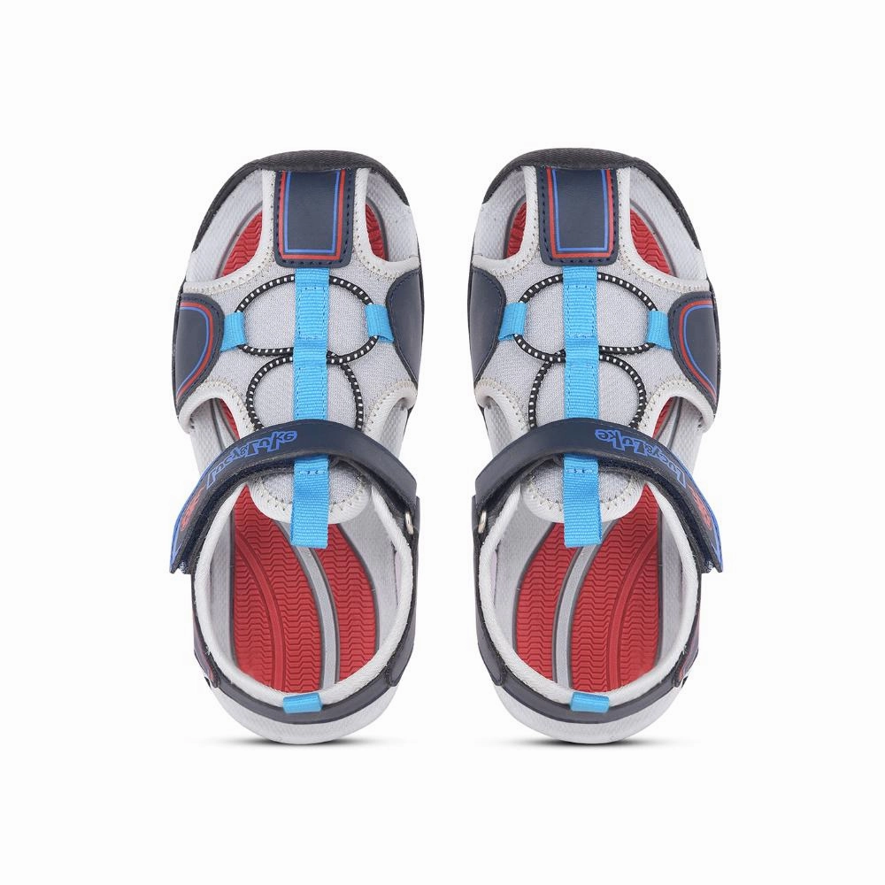 Lucy & Luke By Liberty Kids FLOATS-1 Grey Casual Sandal