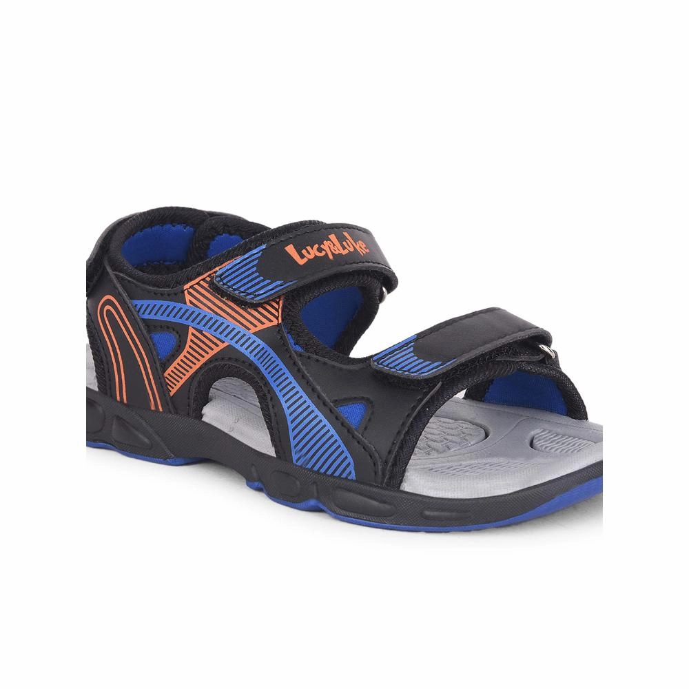 Lucy & Luke By Liberty Kids FLOATS-2 Black Casual Sandal