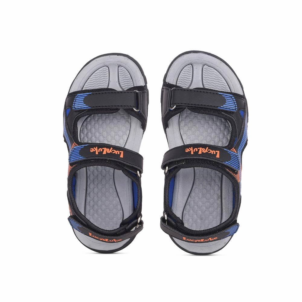 Lucy & Luke By Liberty Kids FLOATS-2 Black Casual Sandal