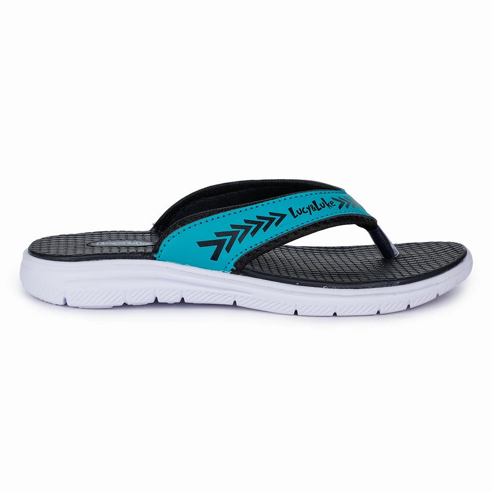 Lucy & Luke (Green) Casual Flip-Flop & Slippers For Kids Oppo-3T By Liberty