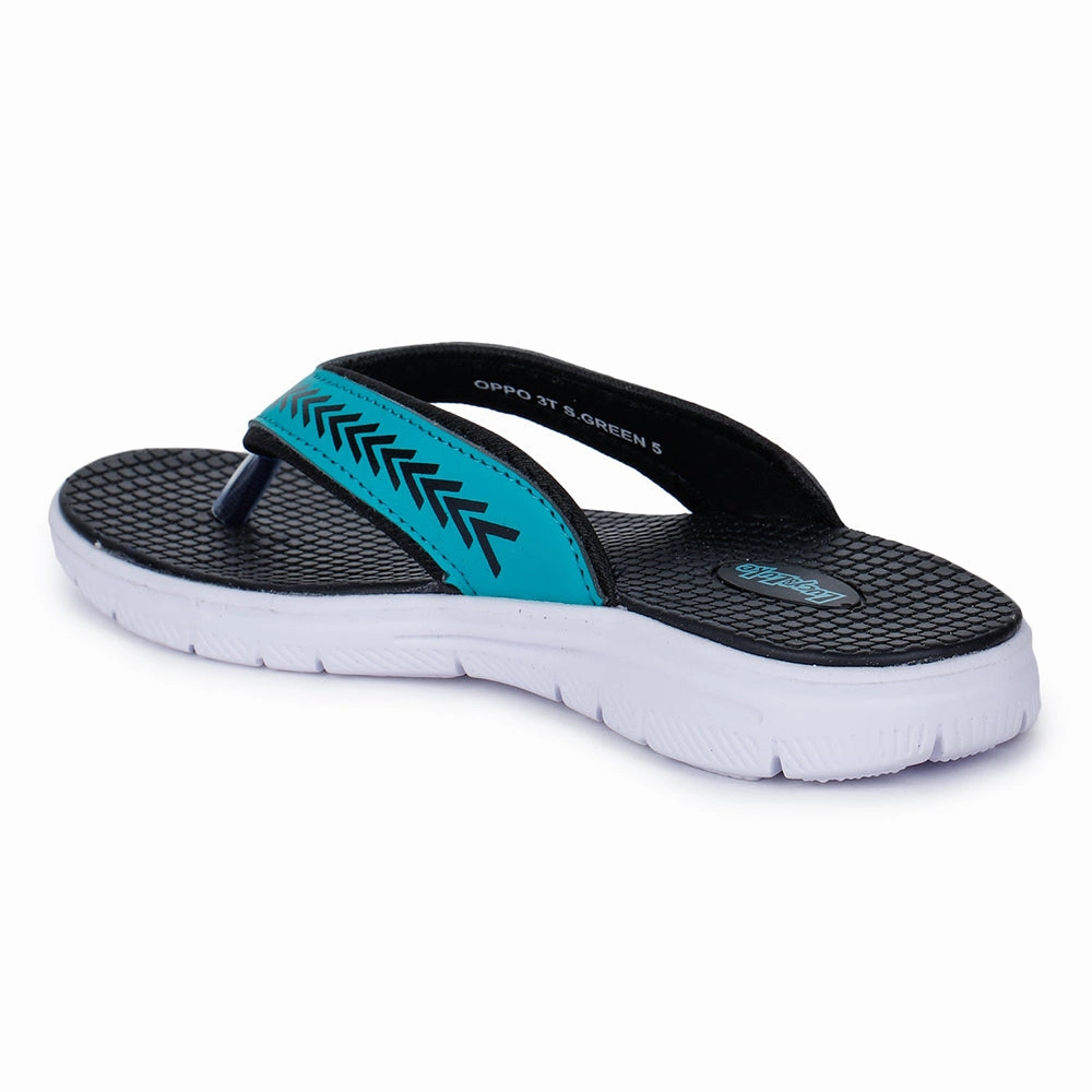 Lucy & Luke (Green) Casual Flip-Flop & Slippers For Kids Oppo-3T By Liberty