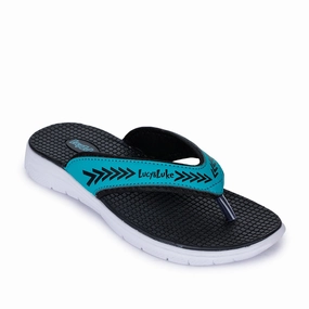 Lucy & Luke (Green) Casual Flip-Flop & Slippers For Kids Oppo-3T By Liberty