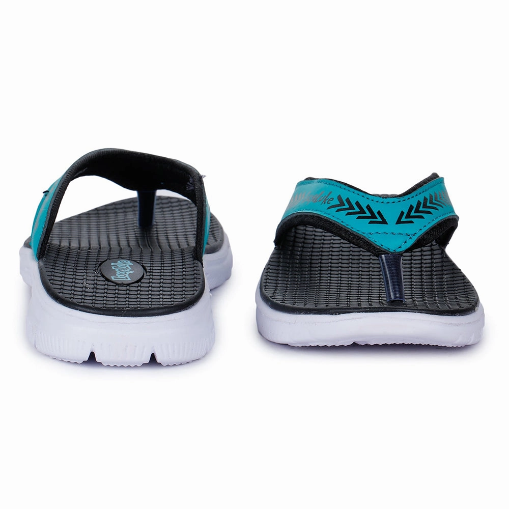 Lucy & Luke (Green) Casual Flip-Flop & Slippers For Kids Oppo-3T By Liberty
