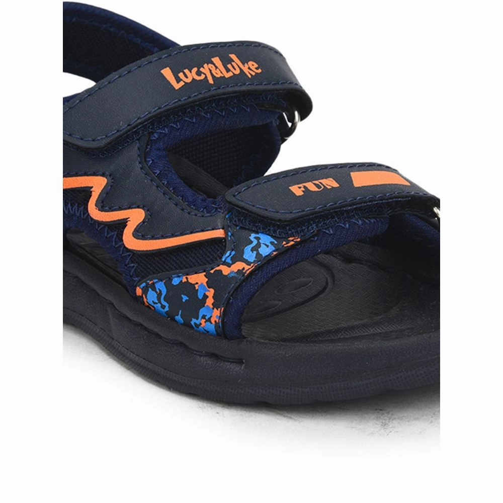 Lucy & Luke (N.Blue) Casual Sandal For Kids Lb167-1 By Liberty