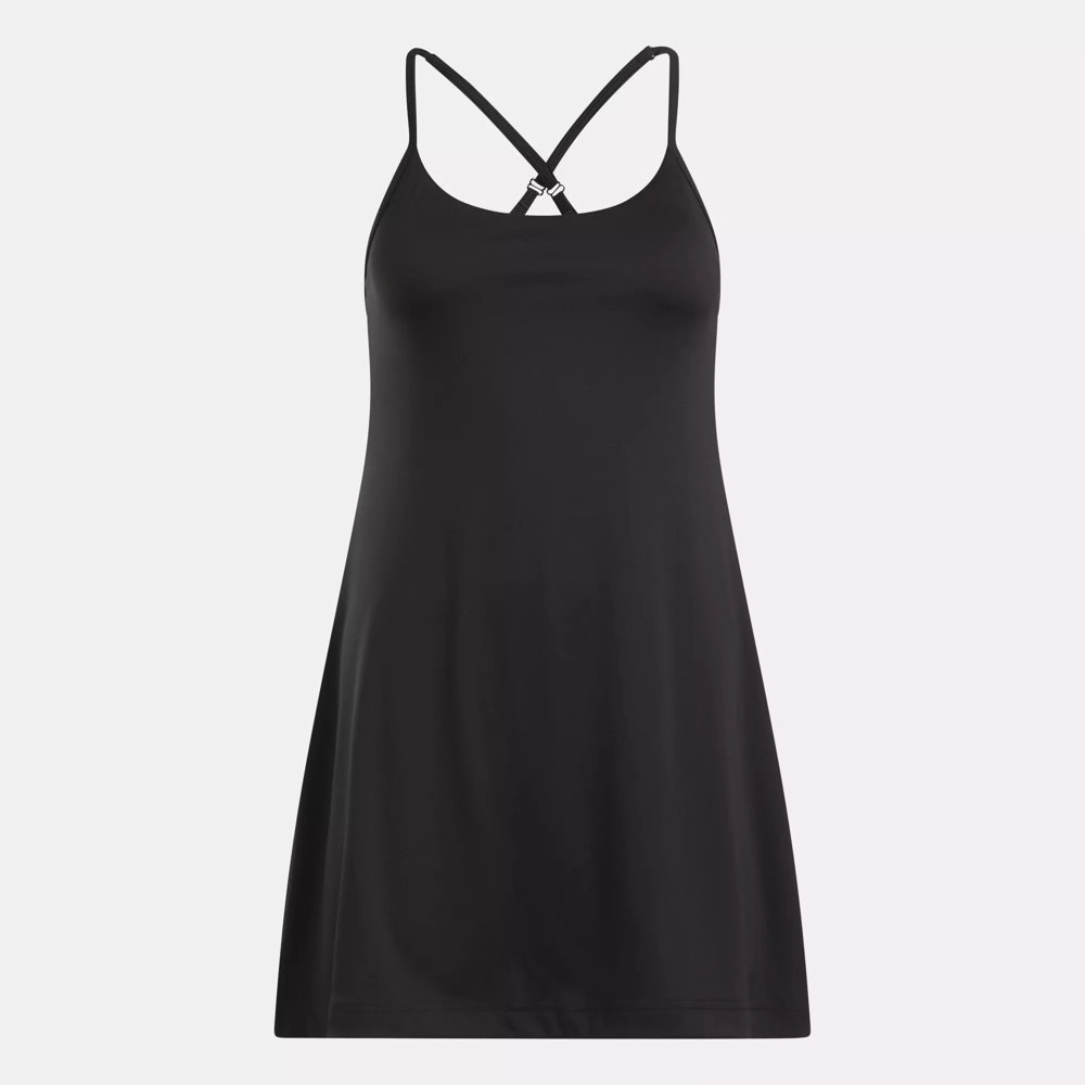 Lux Strappy Dress Black
