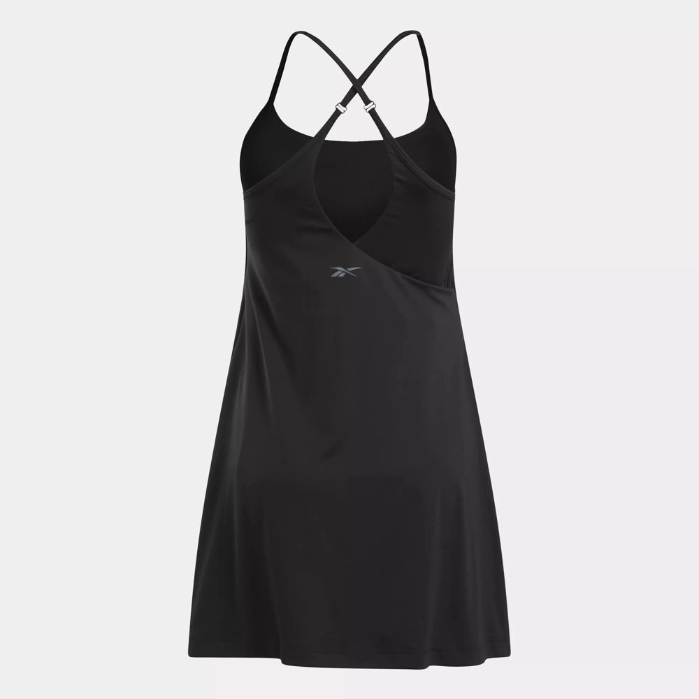 Lux Strappy Dress Black