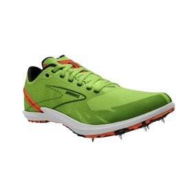 Men's Draft XC Spike – Green Gecko/Red Orange/White (D Width)