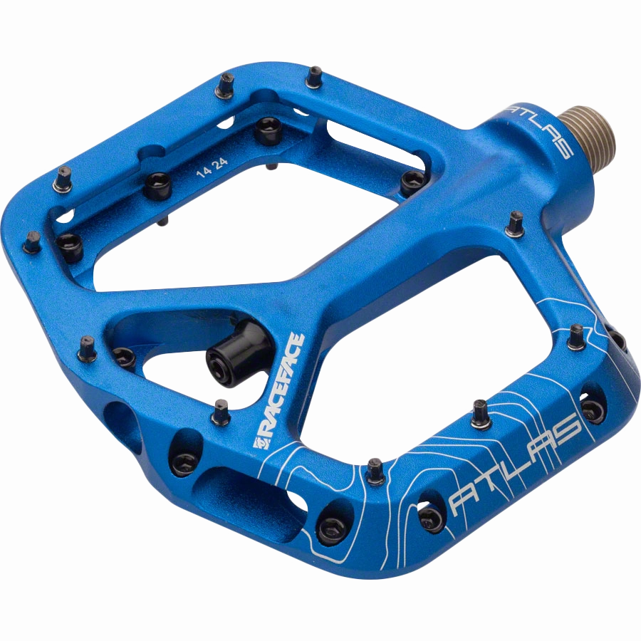Platform Pedal 9/16 - Blue
