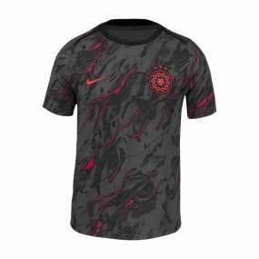 Portland Thorns Pre-Match 2025 Straight Fit Nike Stadium Shirt