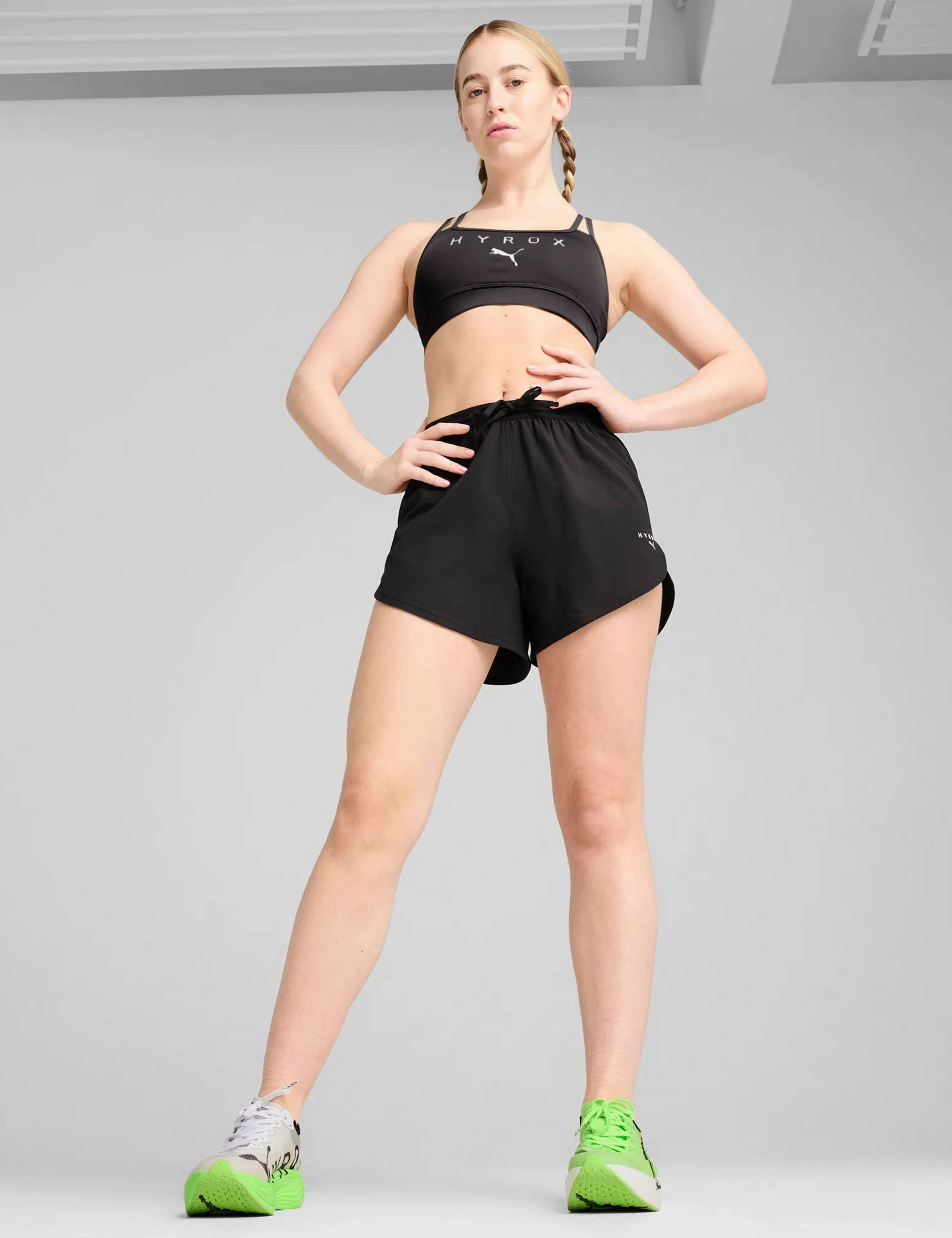 Puma x Hyrox Move Strappy Bra - Black