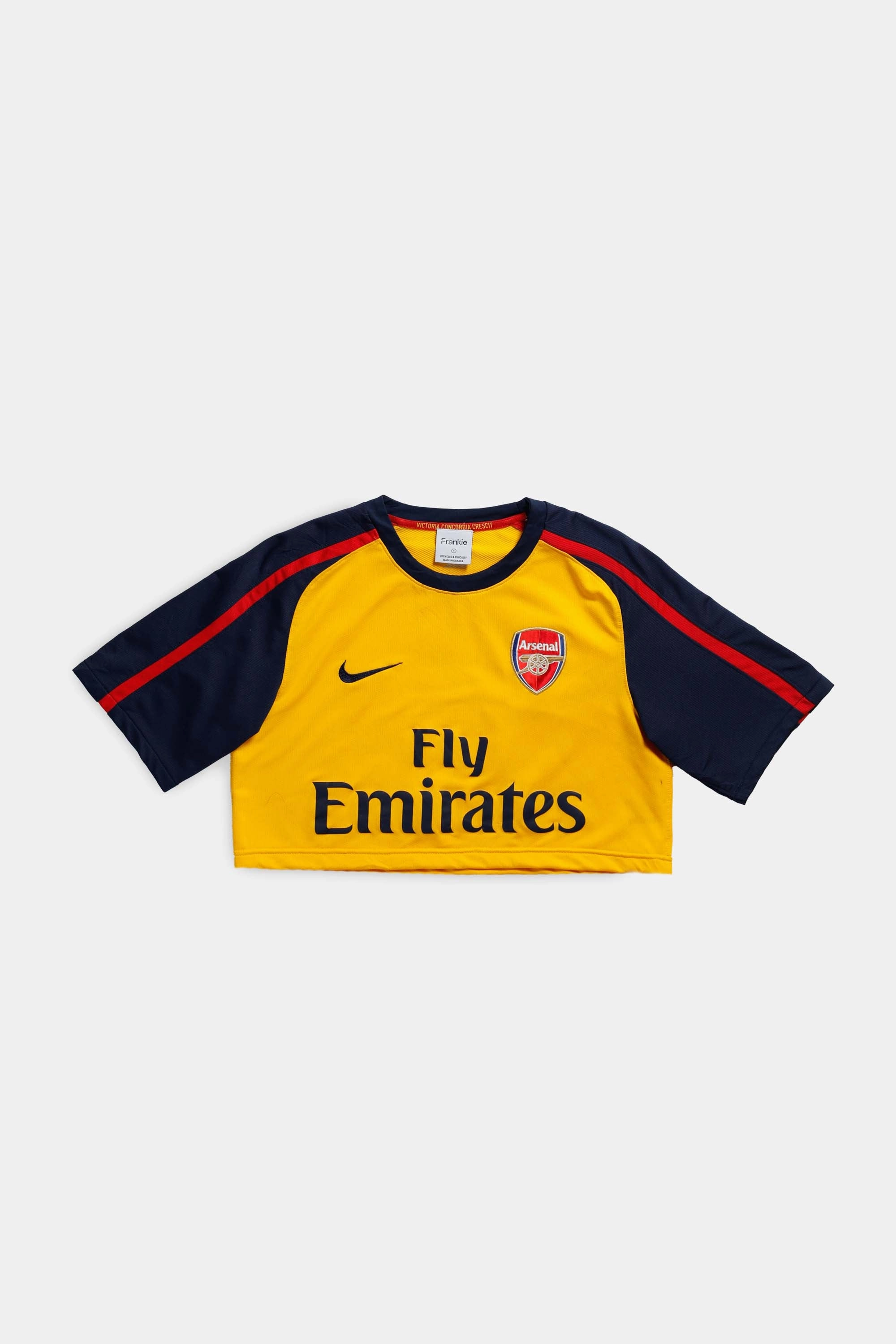 Rework Crop Arsenal Soccer Jersey - S