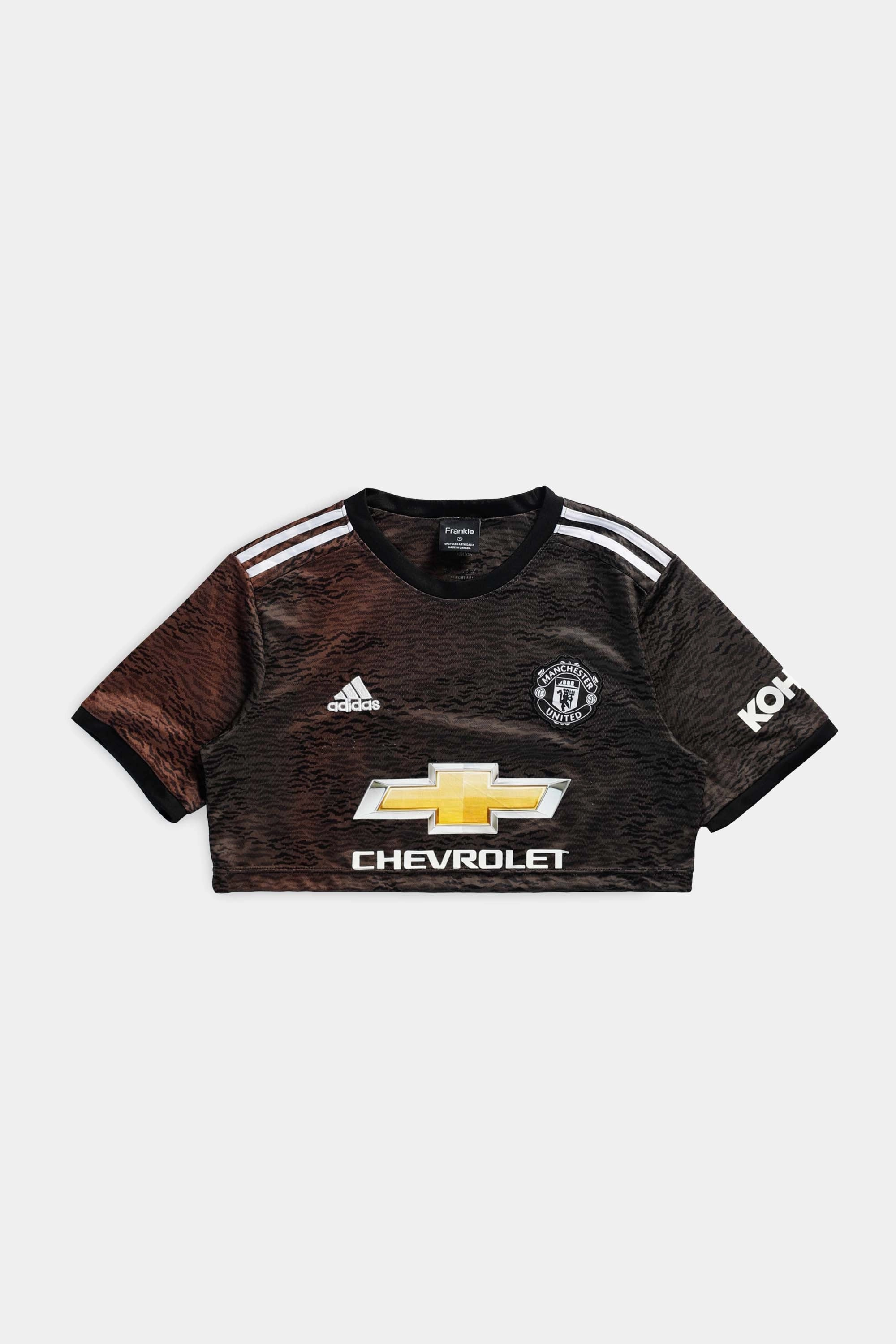 Rework Crop Manchester Soccer Jersey - S