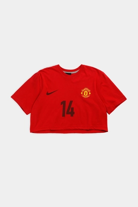Rework Crop Manchester Soccer Tee - M