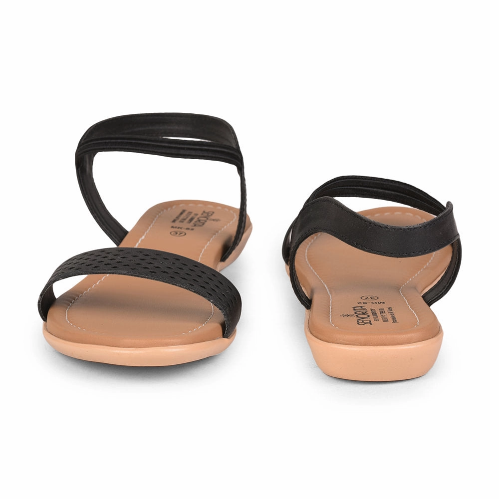 Senorita Casual (Black) Sandals For Women By Liberty