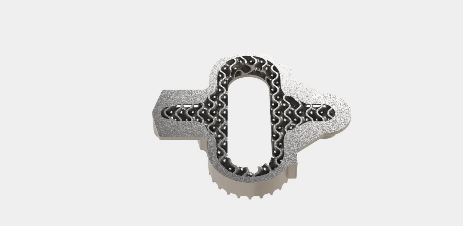 SILCA 3D Printed Titanium MTB Cleats